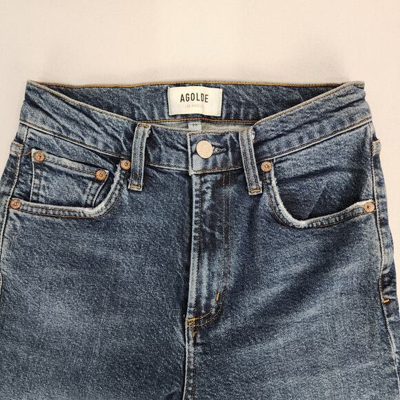 Agolde Wilder High Rise Straight 23 - Picture 8 of 10